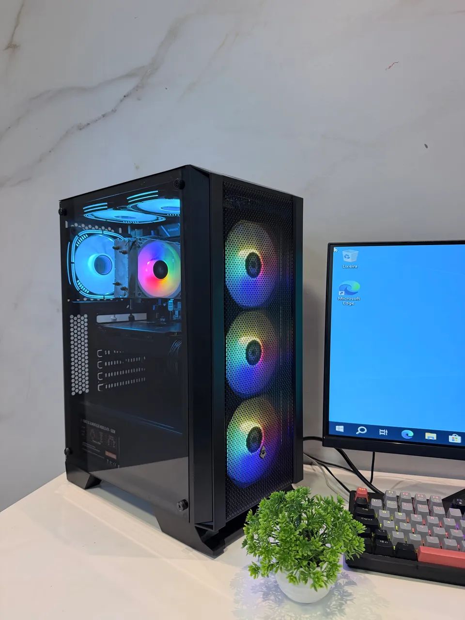 Pc gamer 32GB RAM (aceito trocas) - Foto 2