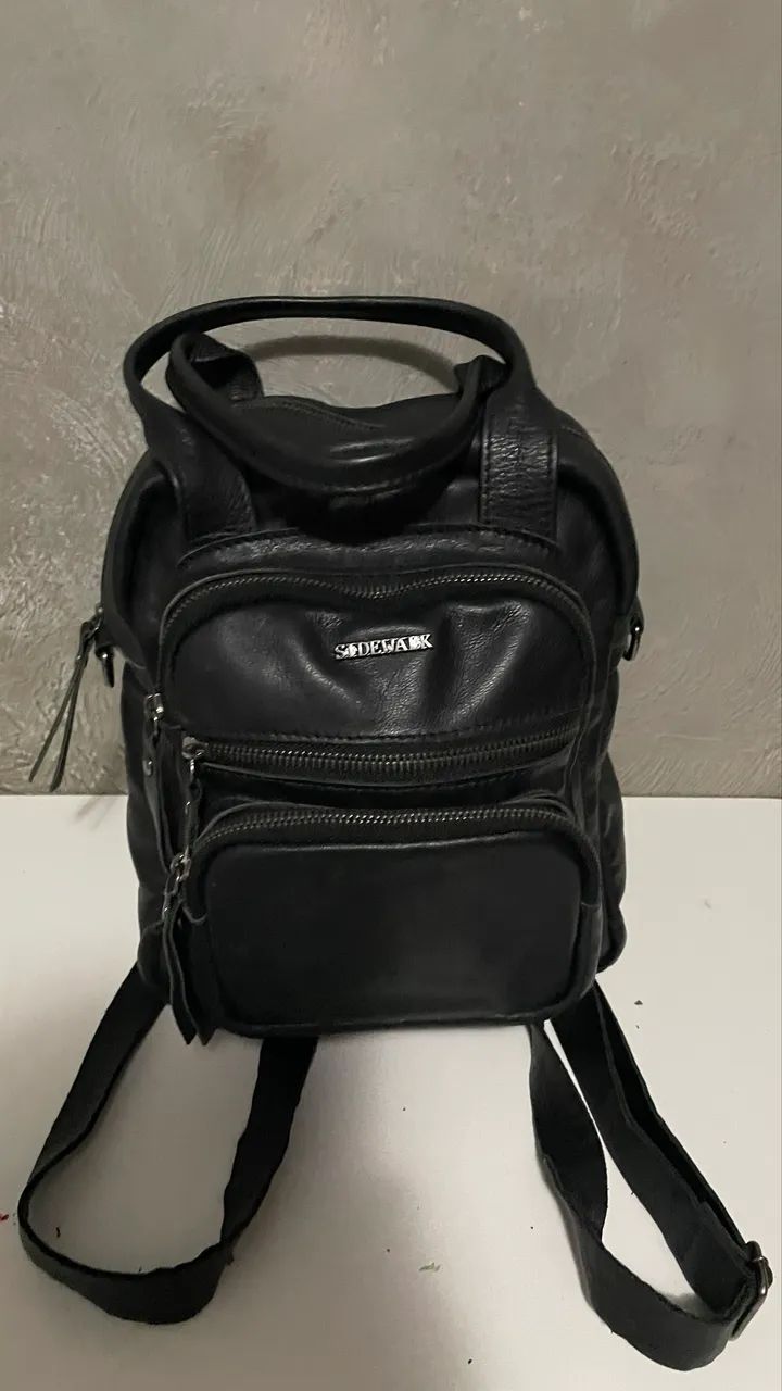 Mochila Sidewalk 100% couro