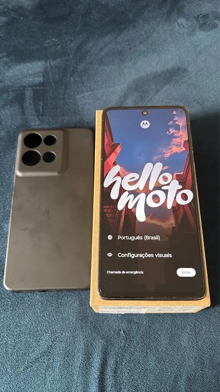 MOTOROLA G75 256 GB - Caixa e Nota Fiscal