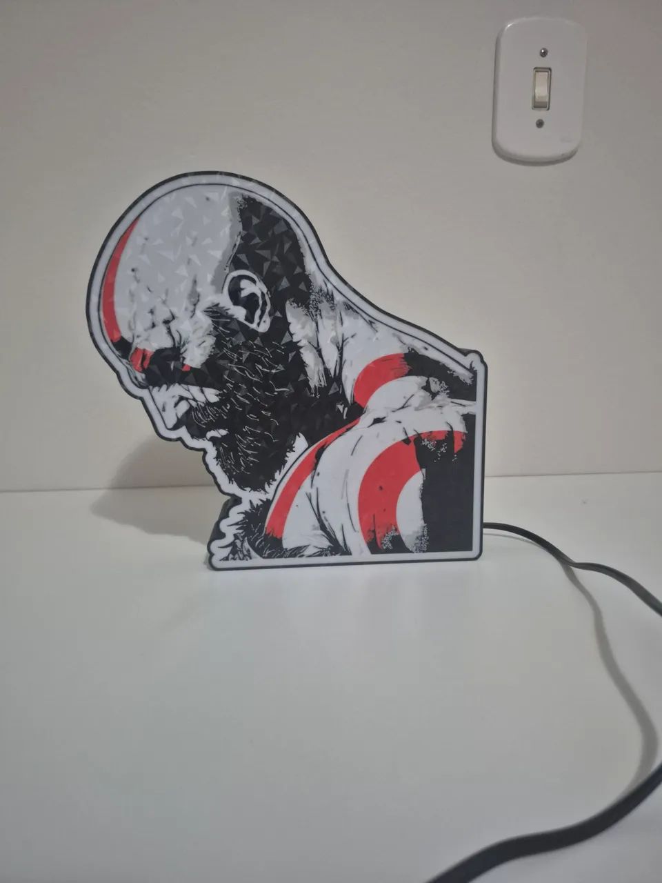 Caixa de luz GOD OF WAR - Foto 3