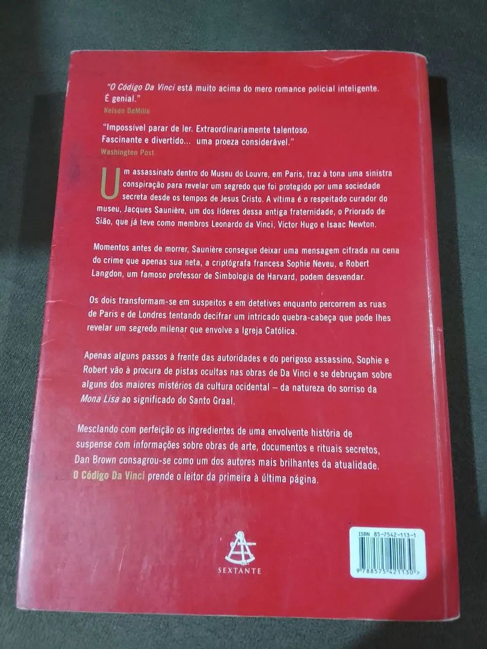 Livro código da vinci - Foto 2