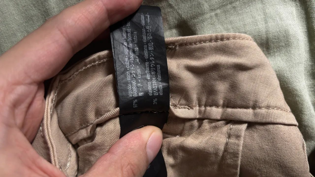 Calça Chino Slim da Zara Tamanho 42 - Foto 4