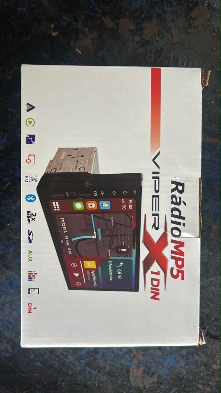 Rádio MP5 X1 Din - Foto 2