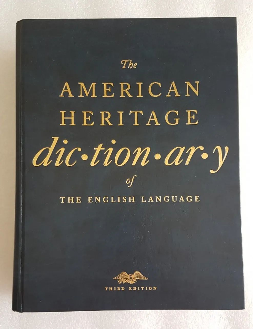The American Heritage Dictionary of the English Language - Third Edition