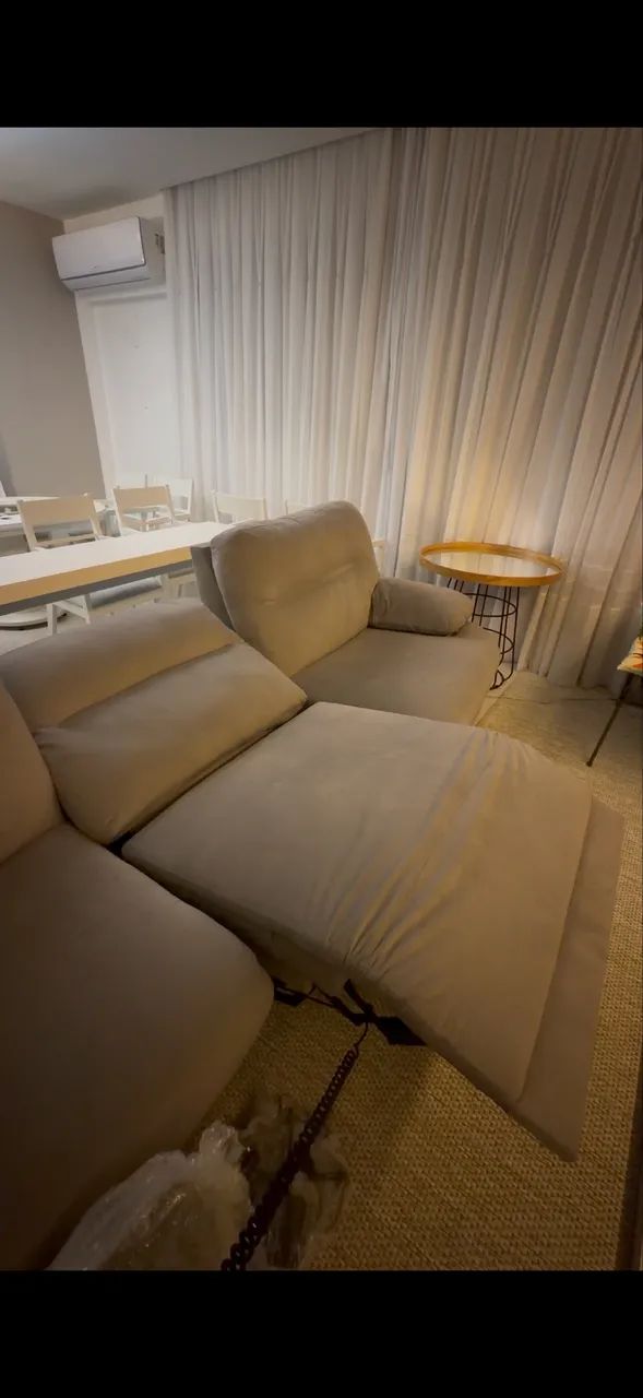 Sofa reclinável eletrico - alto padrao - Foto 2
