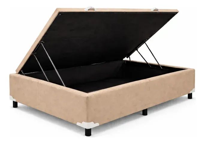 Box Bau Solteiro 88x188cm  - Foto 3