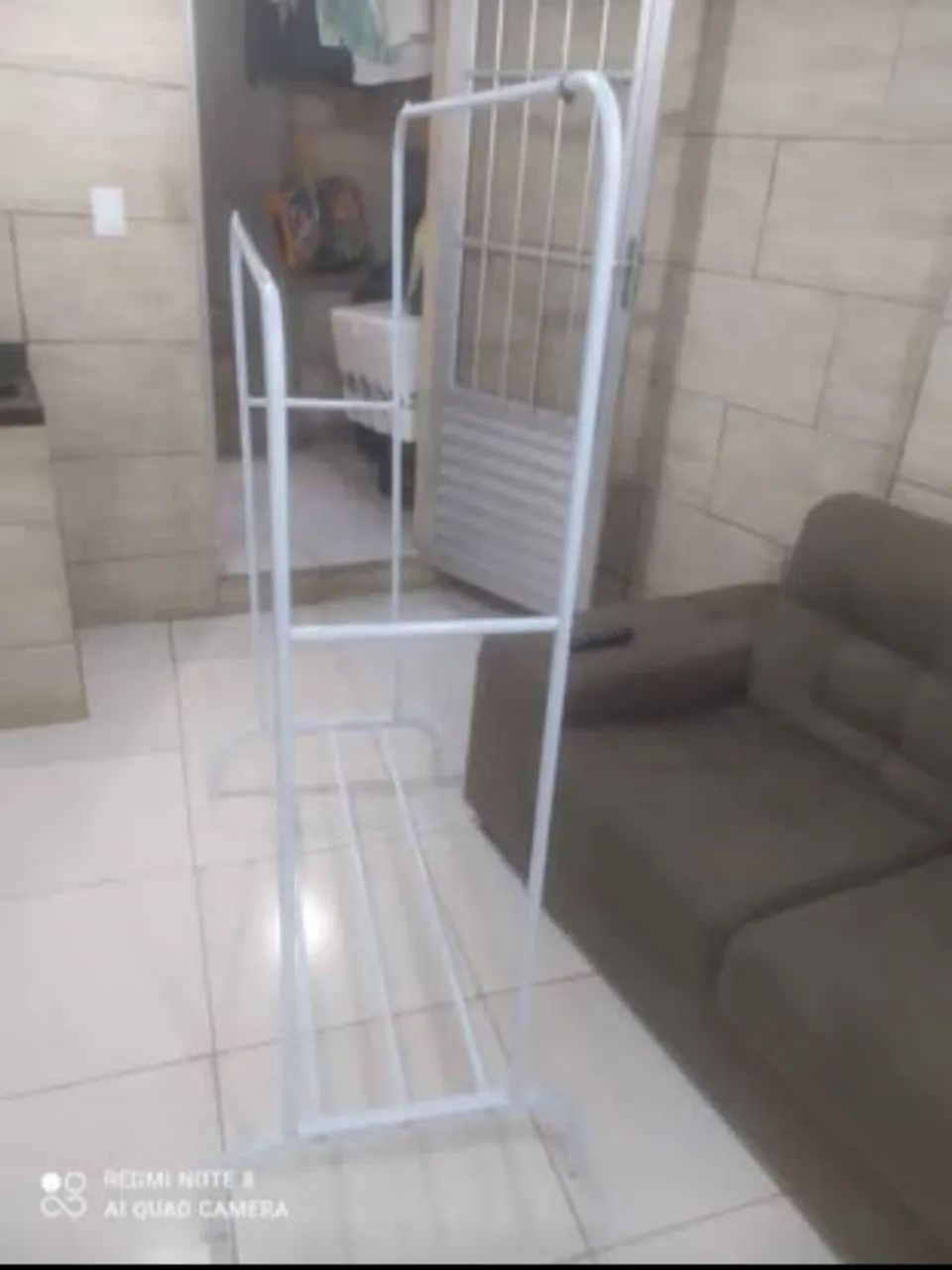 Arara de metal duplo  - Foto 2