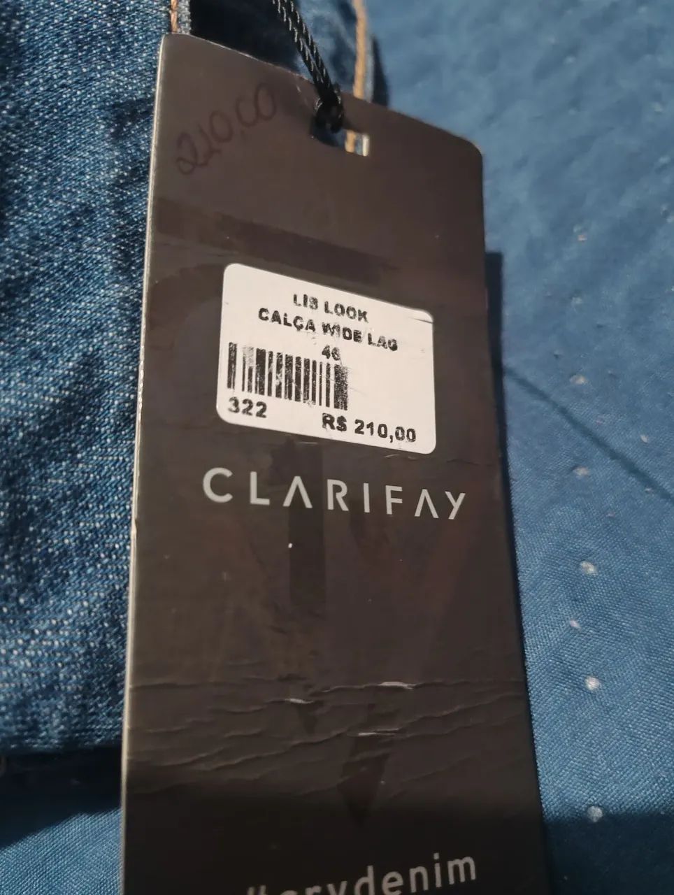 Calça wide leg 46 - Foto 2