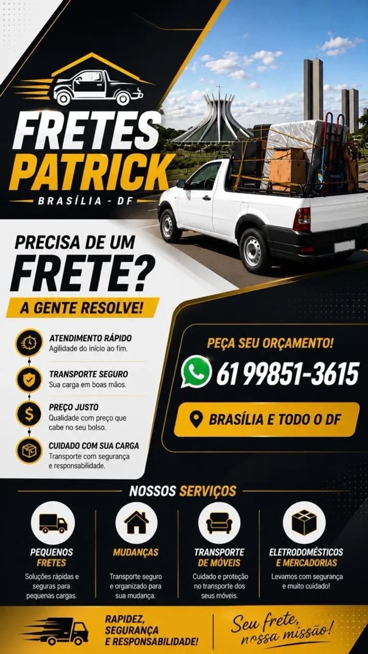 Frete Df e entorno 