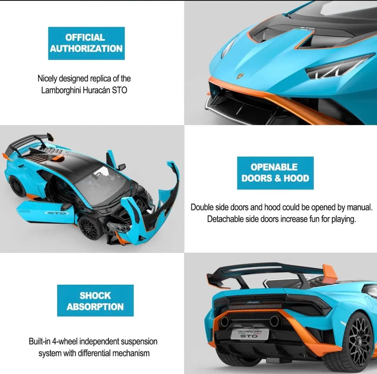 Lamborghini STO 1/14 rastar - Foto 3
