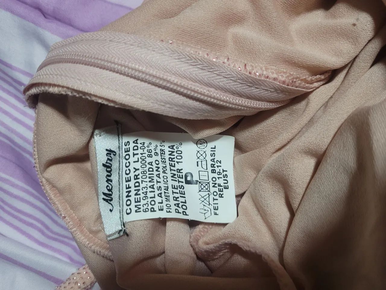 Vestido Rose com brilho - Foto 3