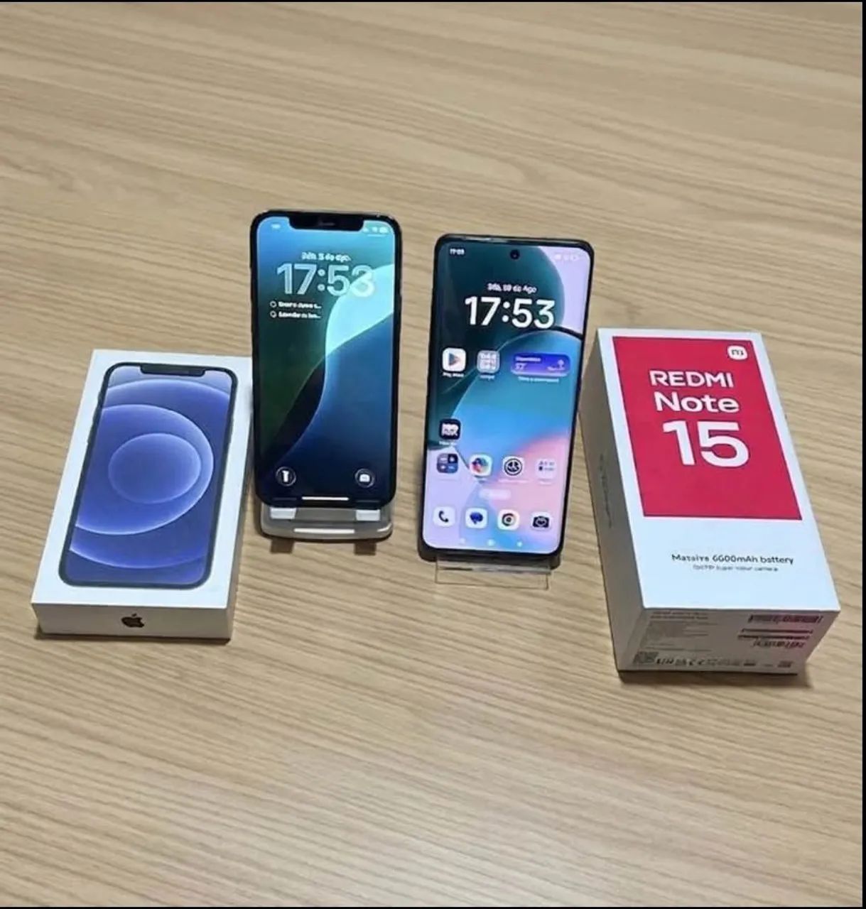 Troco os 2 iPhone e Note 15