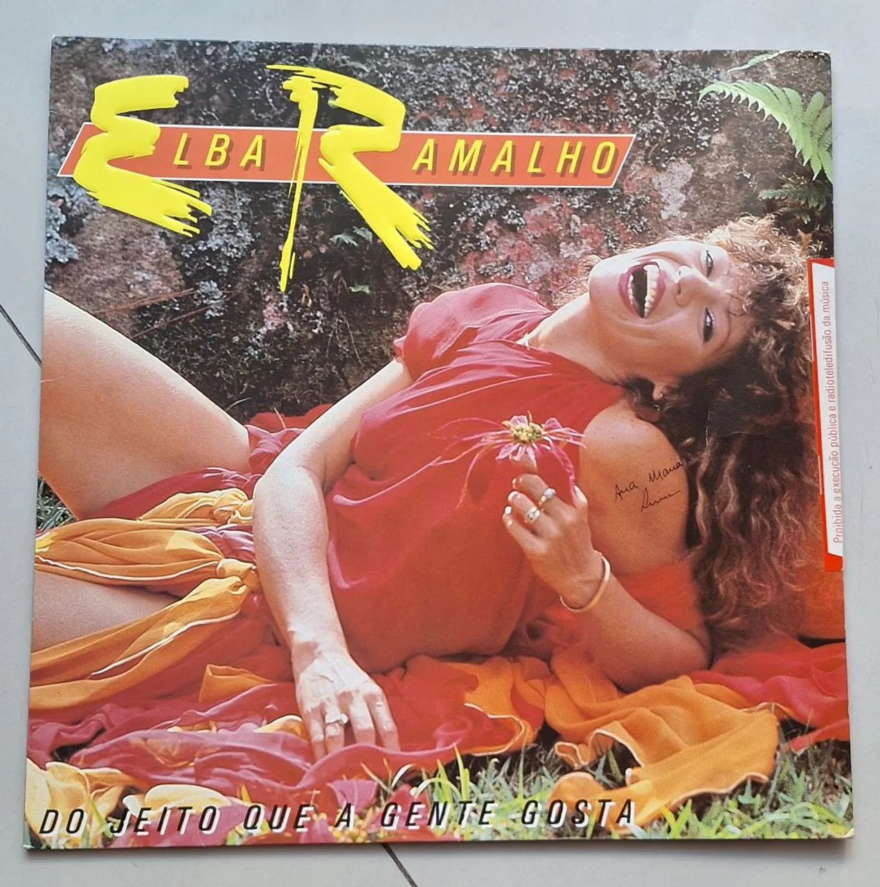 Disco Vinil Elba Ramalho ( Do Jeito Que a Gente Gosta )) - Foto 2
