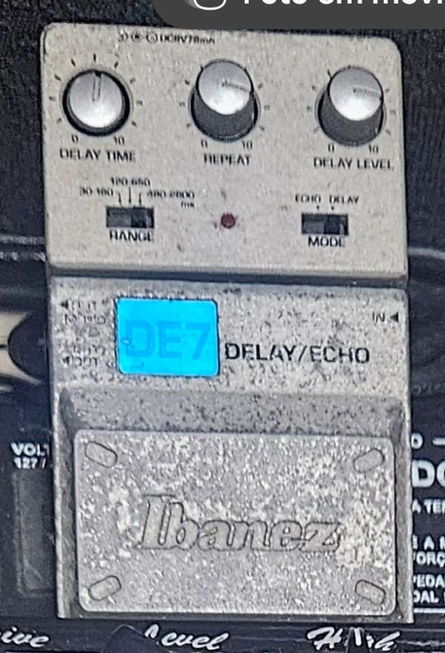 Pedal Ibanez Delay/Echo DE7! - Instrumentos musicais - Barramares