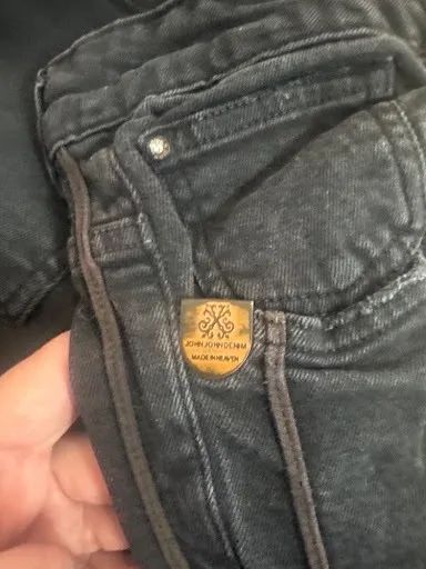 calça jeans john john destroyed preta 40 - Foto 3