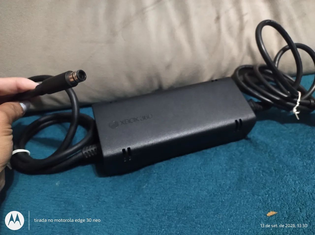 Fonte x box 360 super slim bivolt original  - Foto 2