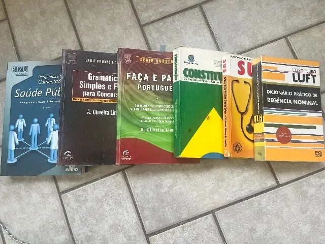 LIVROS CONCURSOS - COMBO 