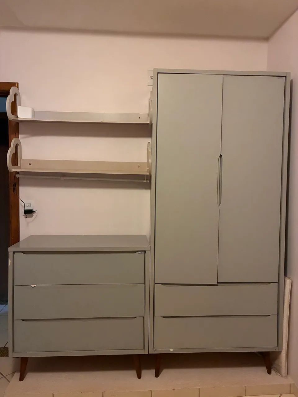 Cômoda e Guarda Roupa infantil - compre e leve um brinde especial  - Foto 2