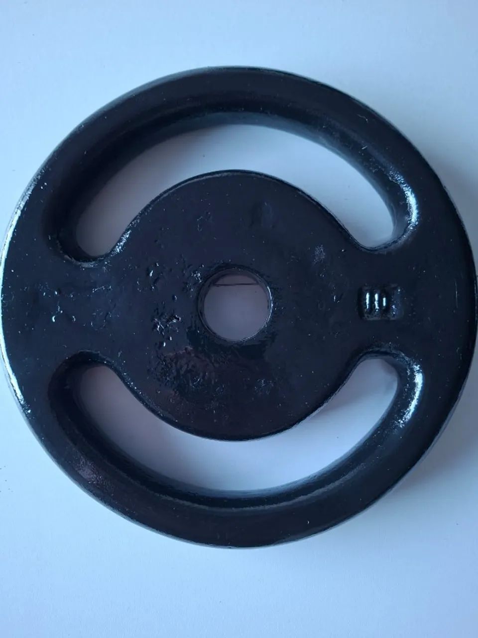 Anilhas vazada de 10 kg (2 peças) - Foto 2