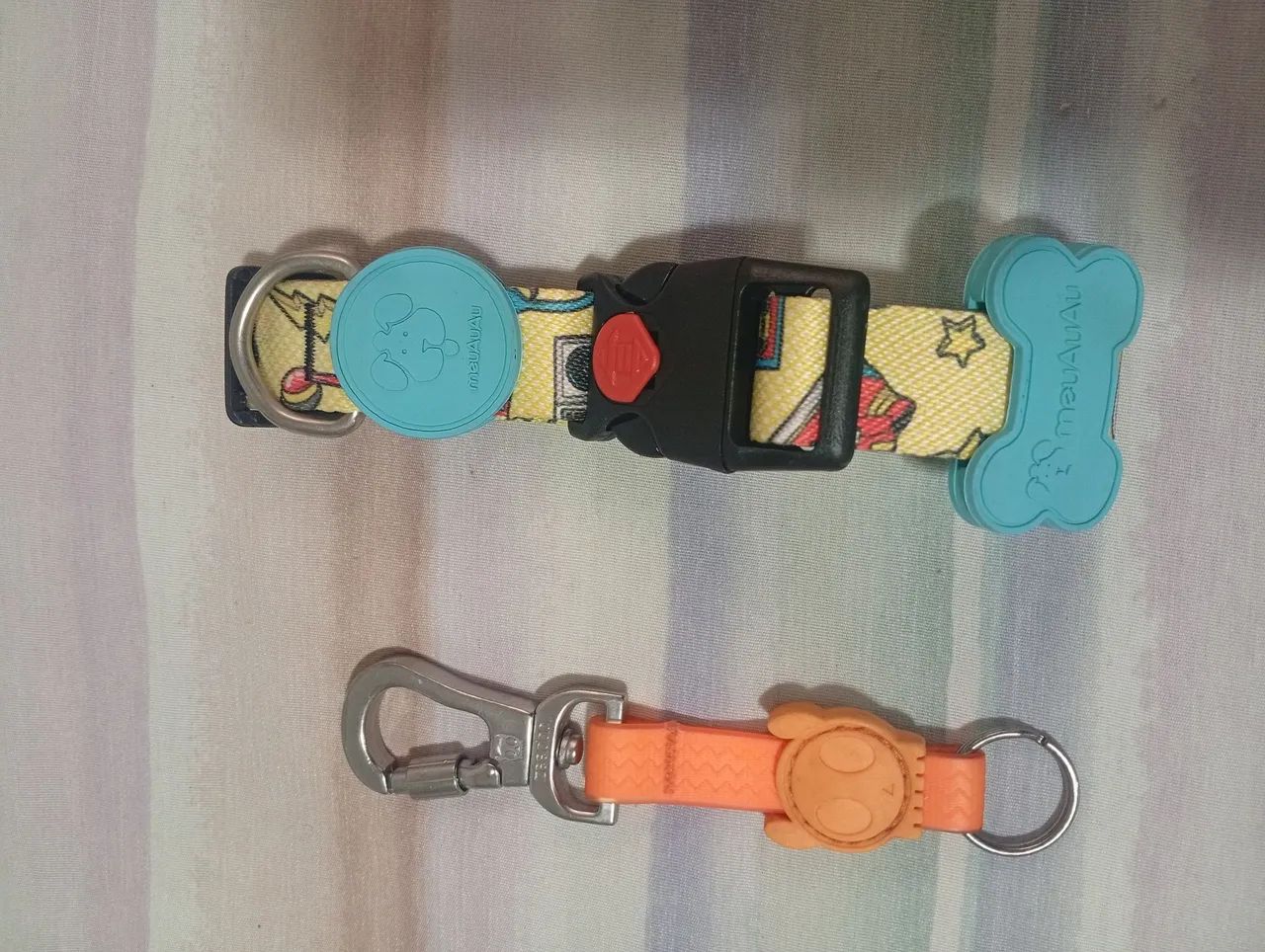 Coleira MeuAuAu (Nova) + Chaveiro Zee.dog