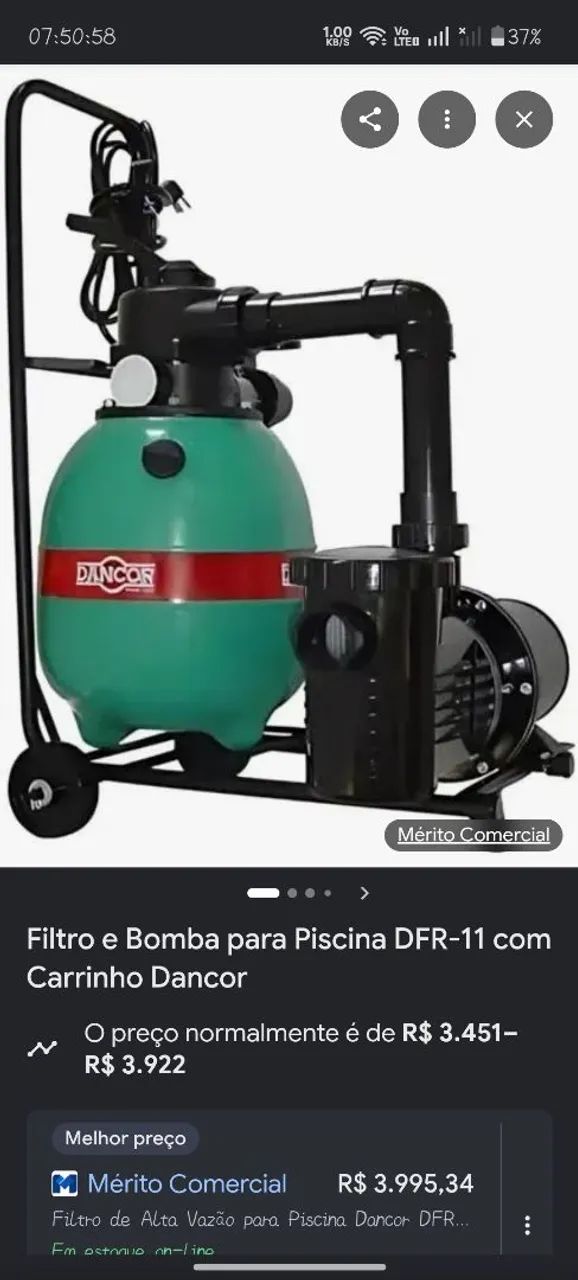 Bomba piscina 