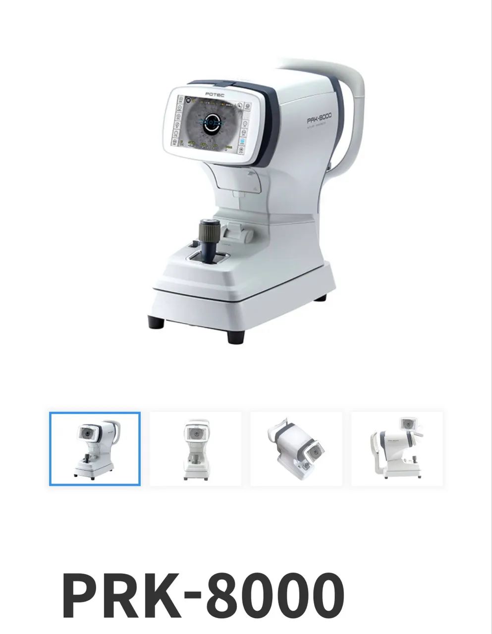 Auto refrator e retinografo 