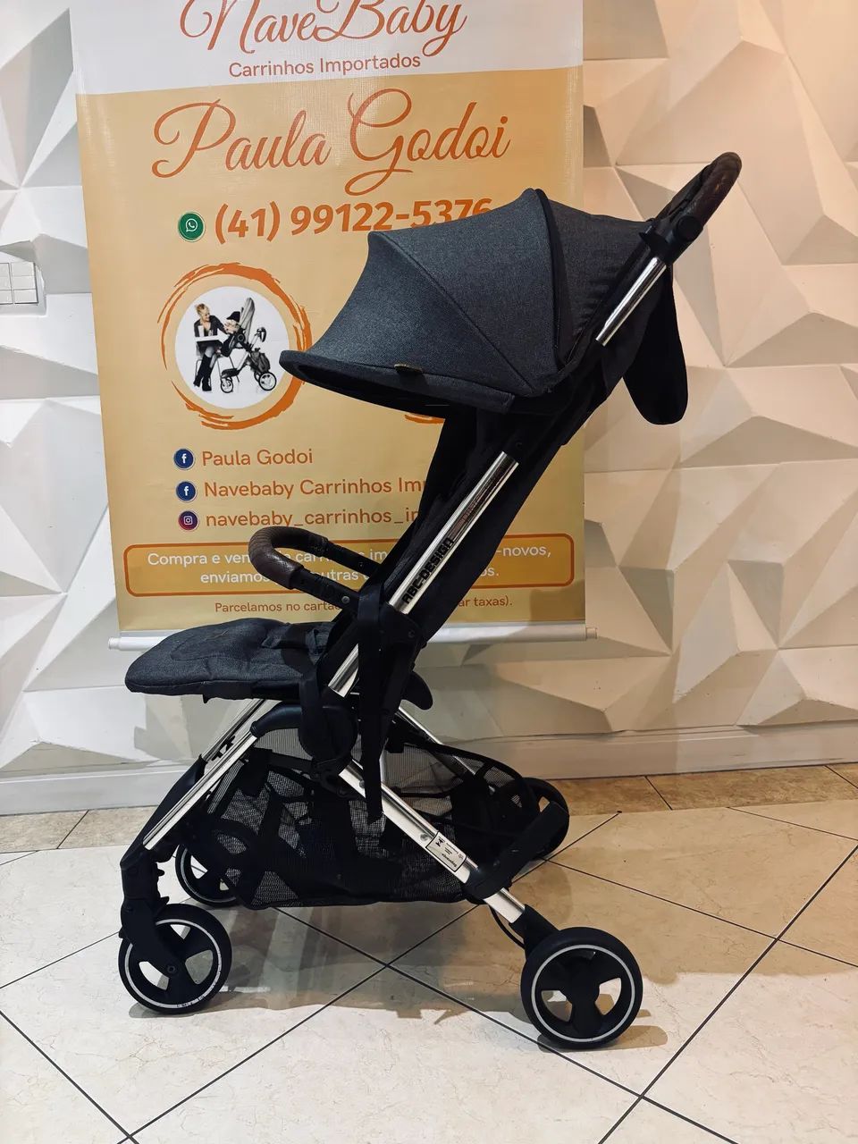 ABC design Ping two até 22kg vai no avião  - Foto 5