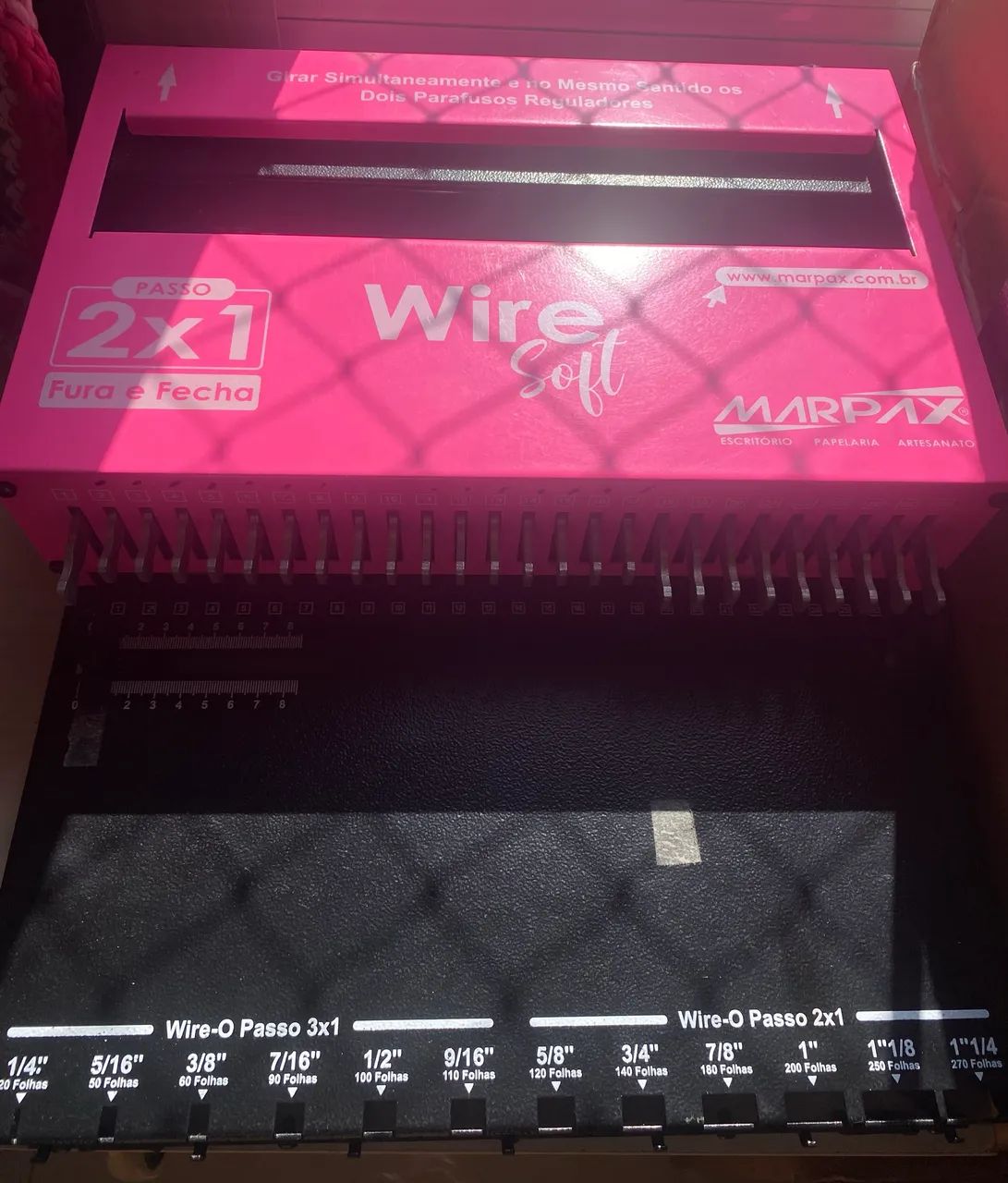Encadernadora wire o 2 por 1