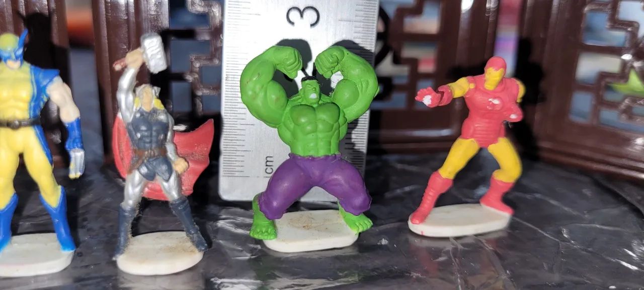 MINIATURAS HERÓIS MARVEL 2011 TREE HOUSE KIDS - Foto 5