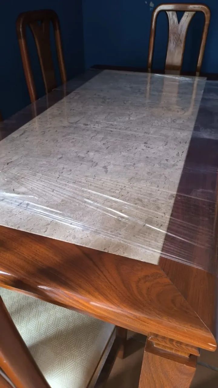 Conjunto Sala de Jantar Madeira Maciça + 6 Cadeiras e Cristaleira - Foto 5