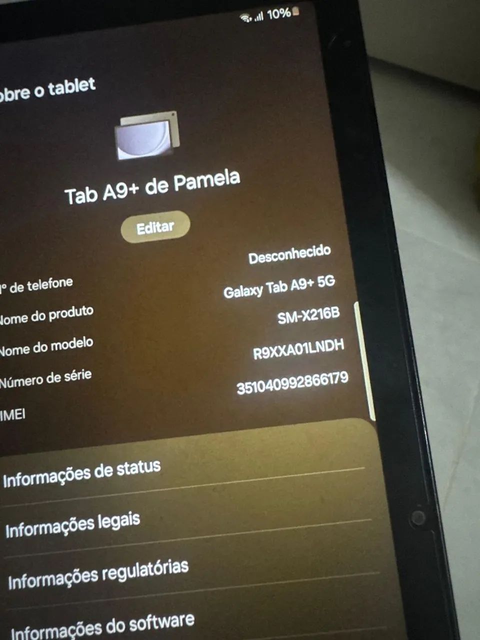 Tablet Tab A9+ 5g 2025 - Foto 5