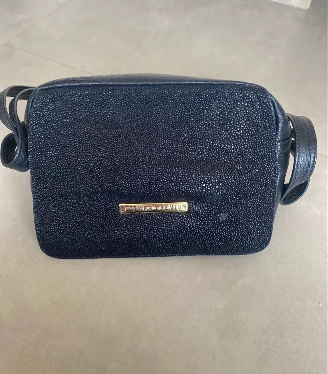 Bolsa de Couro preta (LUZZARA) - Foto 3