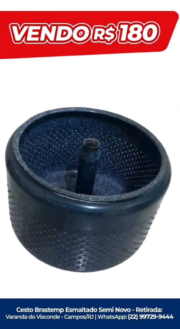 CESTO BRASTEMP ORIGINAL ESMALTADO 