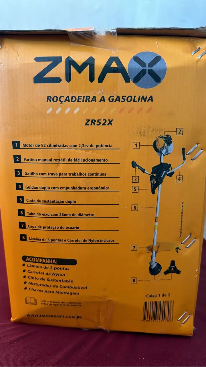 Roçadeira a gasolina 