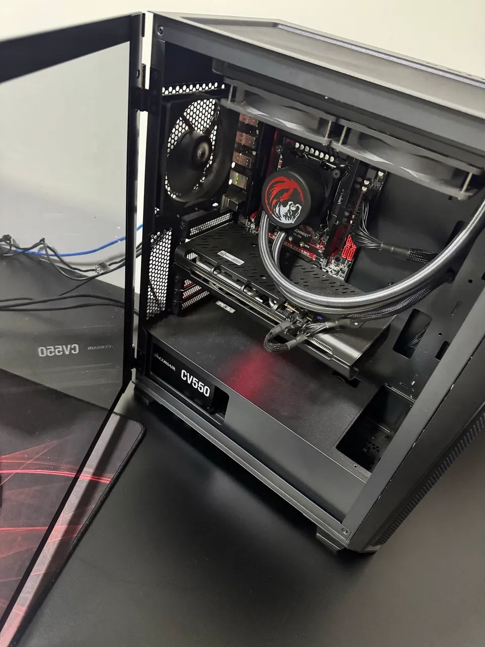 Pc gamer completo com monitor e periféricos