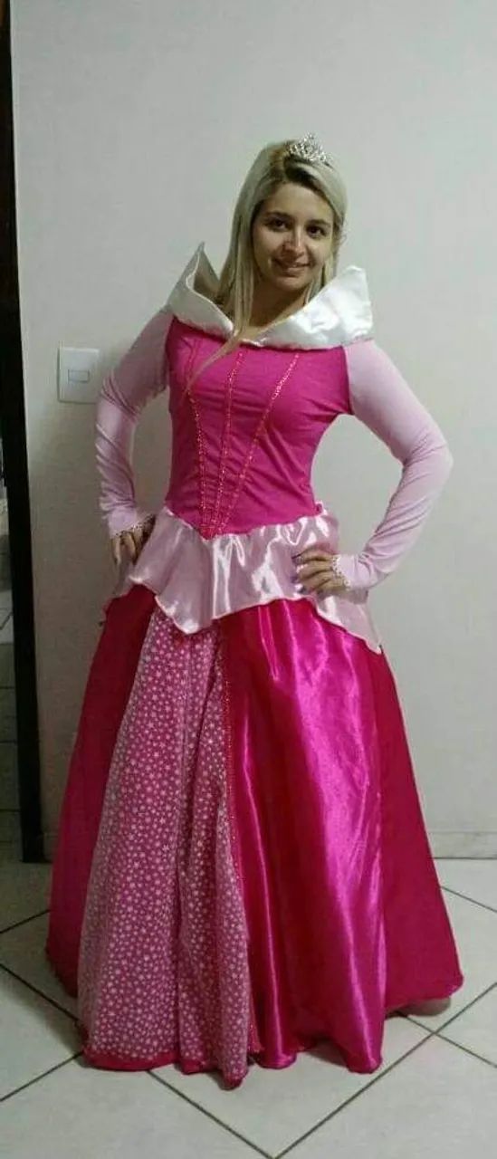 Vestido da Princesa Aurora 