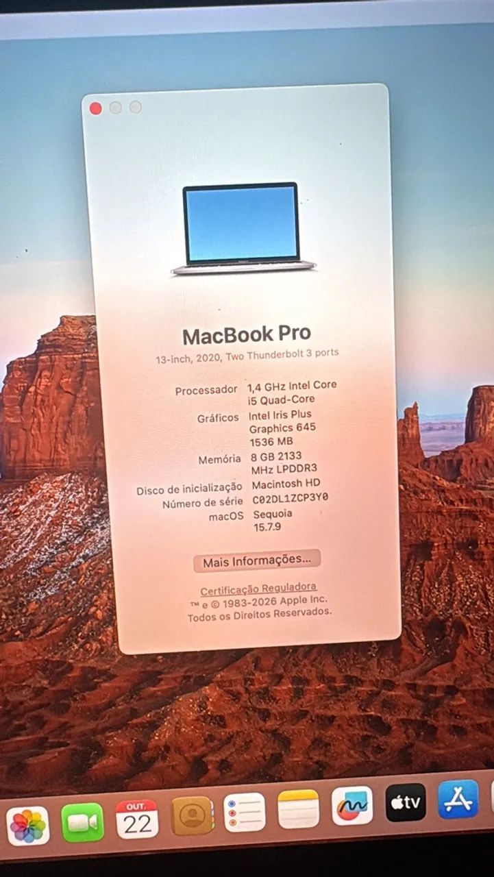 MacBook Pro 13 polegadas - Foto 2