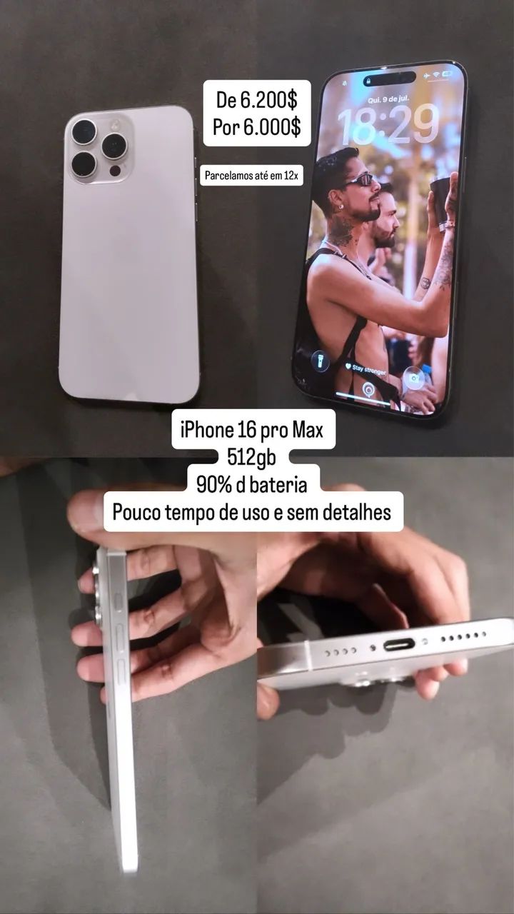iPhone 16 pro Max 512gb 