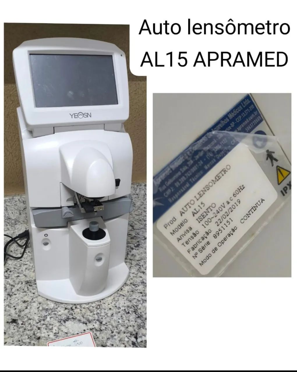 Auto Lensômetro Automático 