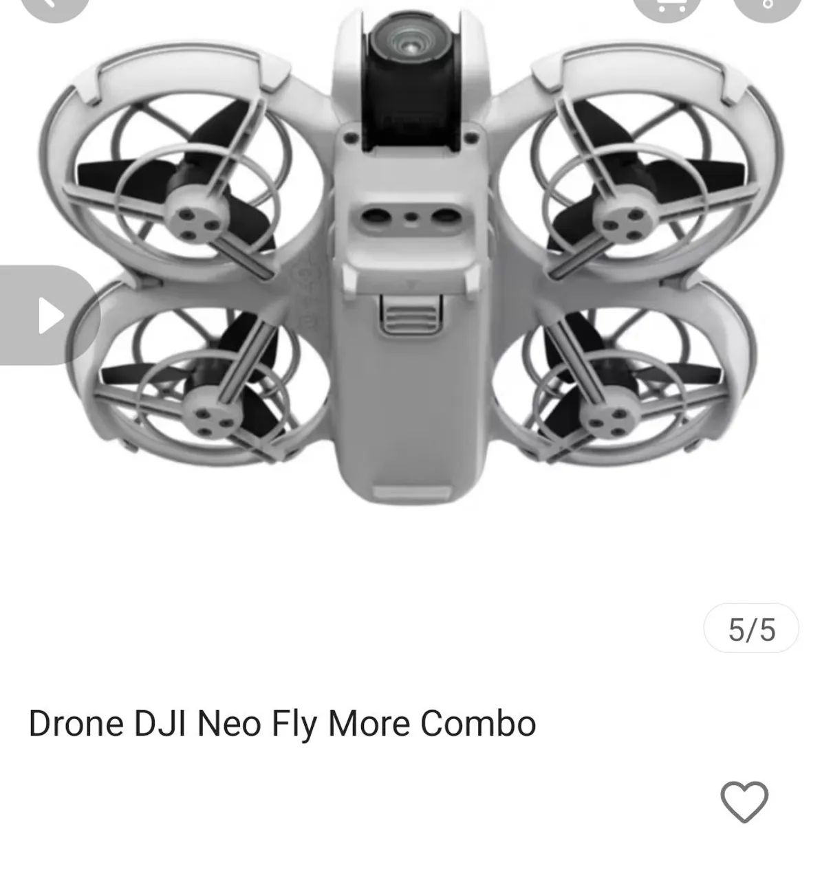 Drone dji neo completo 