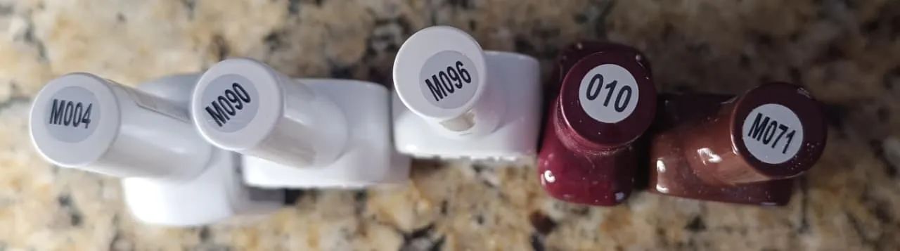 Sortidos DAFU, cores, base coat e top coat - Foto 2