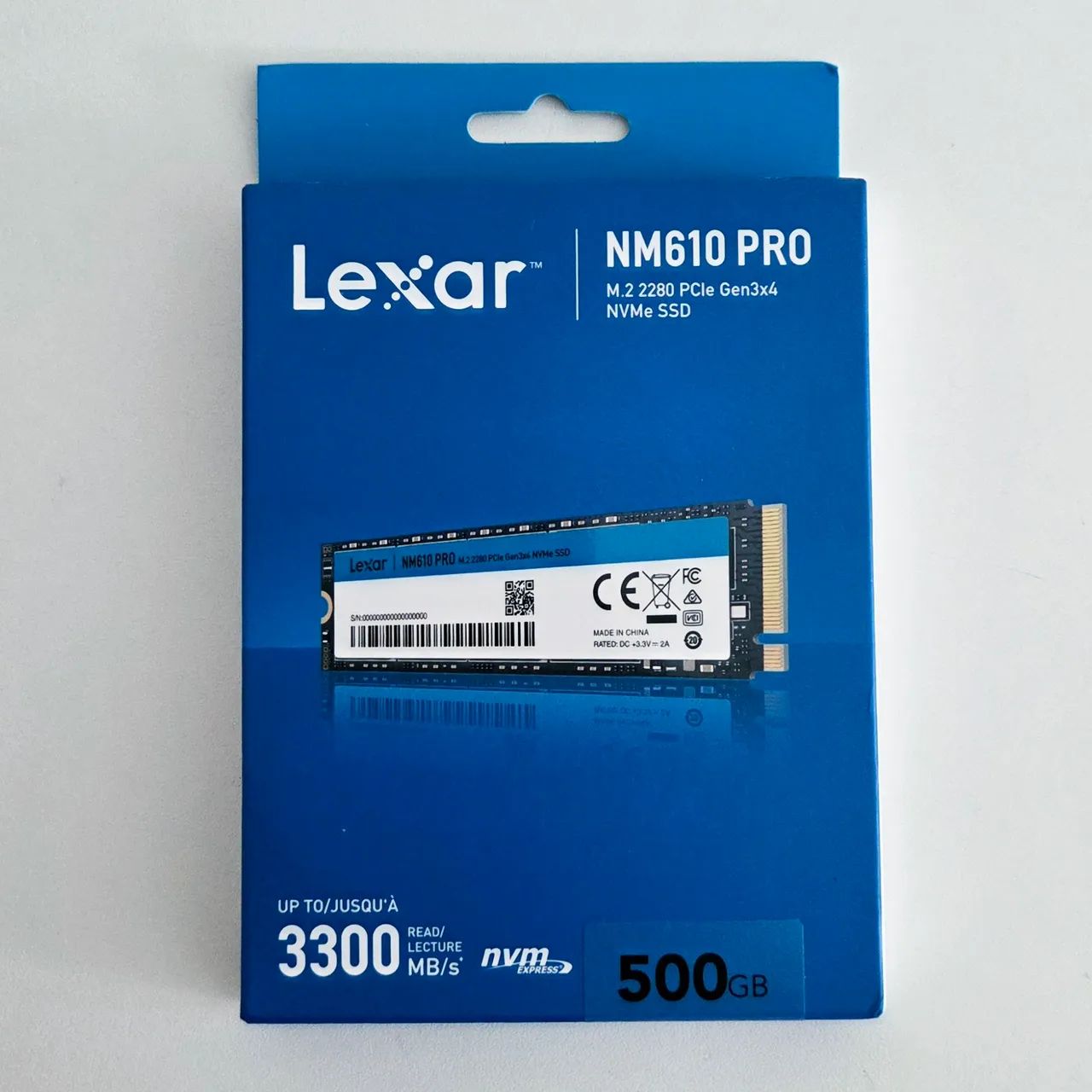 SSD Nvme 500GB Lexar [Lacrado]
