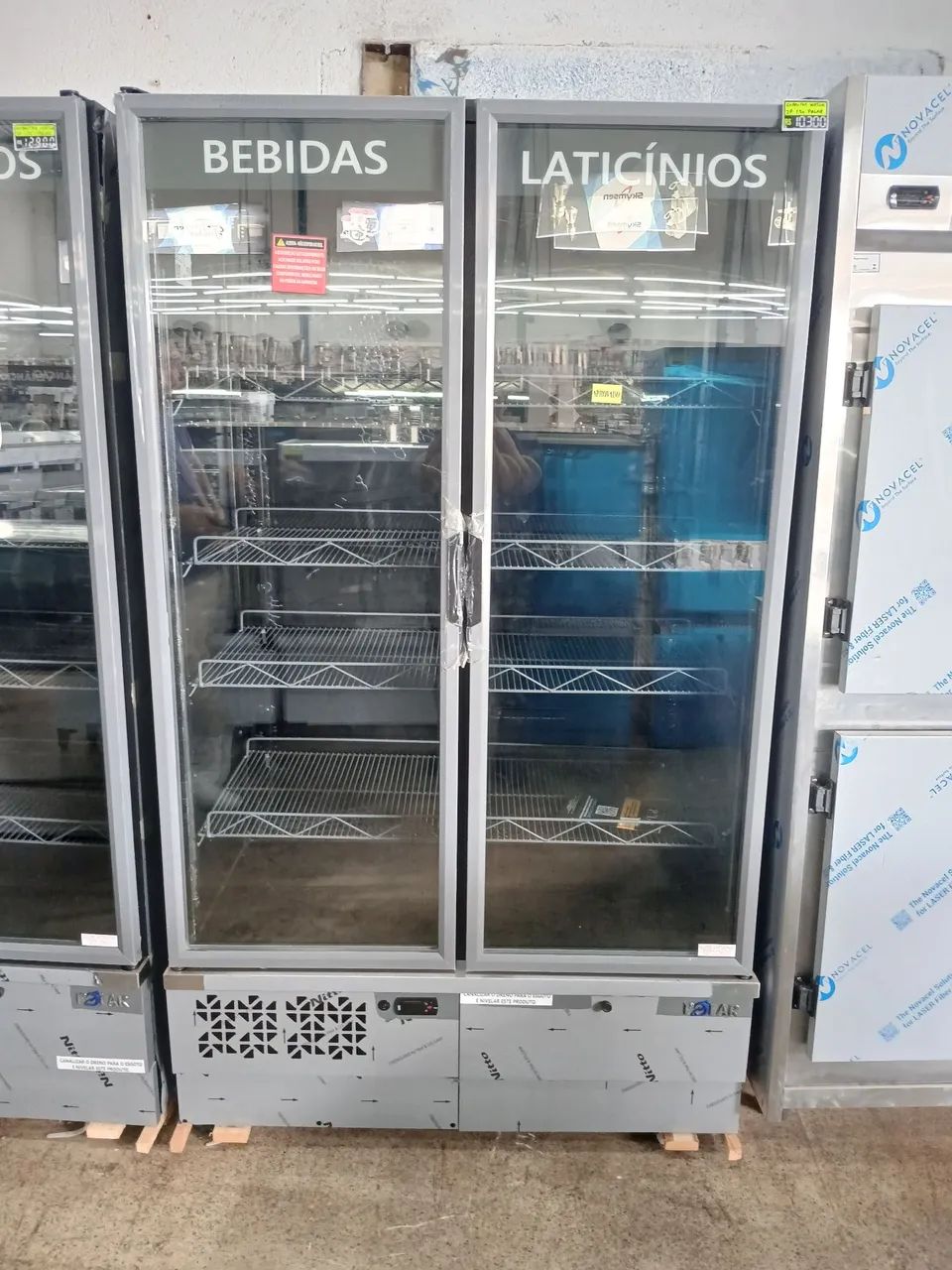 Expositor Vertical Refrigerador Polar 2 Portas