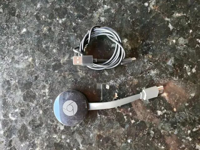 Google Chromecast 2a Geração Preto Wi-fi Streaming 1080p (Usado) - Foto 2