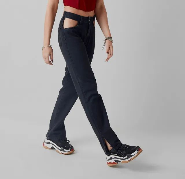 Calça Jeans Feminina 100% Algodão Premium - Nova (Exclusiva de Marca) - Foto 2