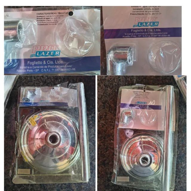 2 Duchas cascata 12 e 8 polegadas  e 1 ducha higiênica  - Foto 2