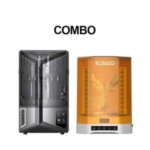 Elegoo Saturn 4 Ultra com Lava e Cura