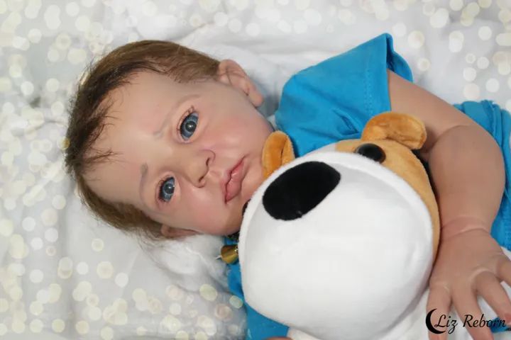 Boneca Bebê Reborn Bernardo - Foto 4