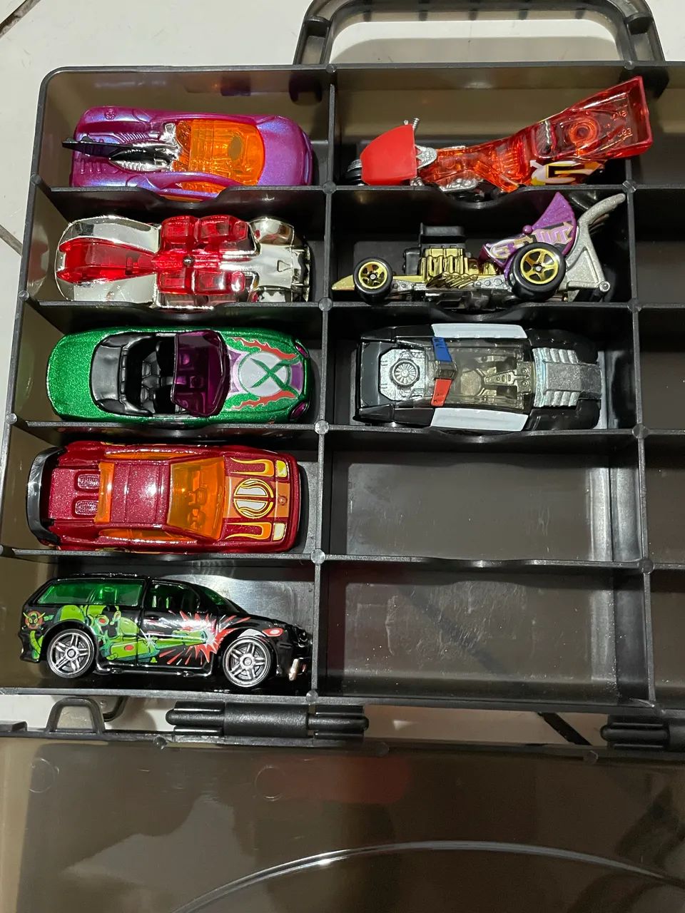 Hot Wheels - Maleta e minis vintage