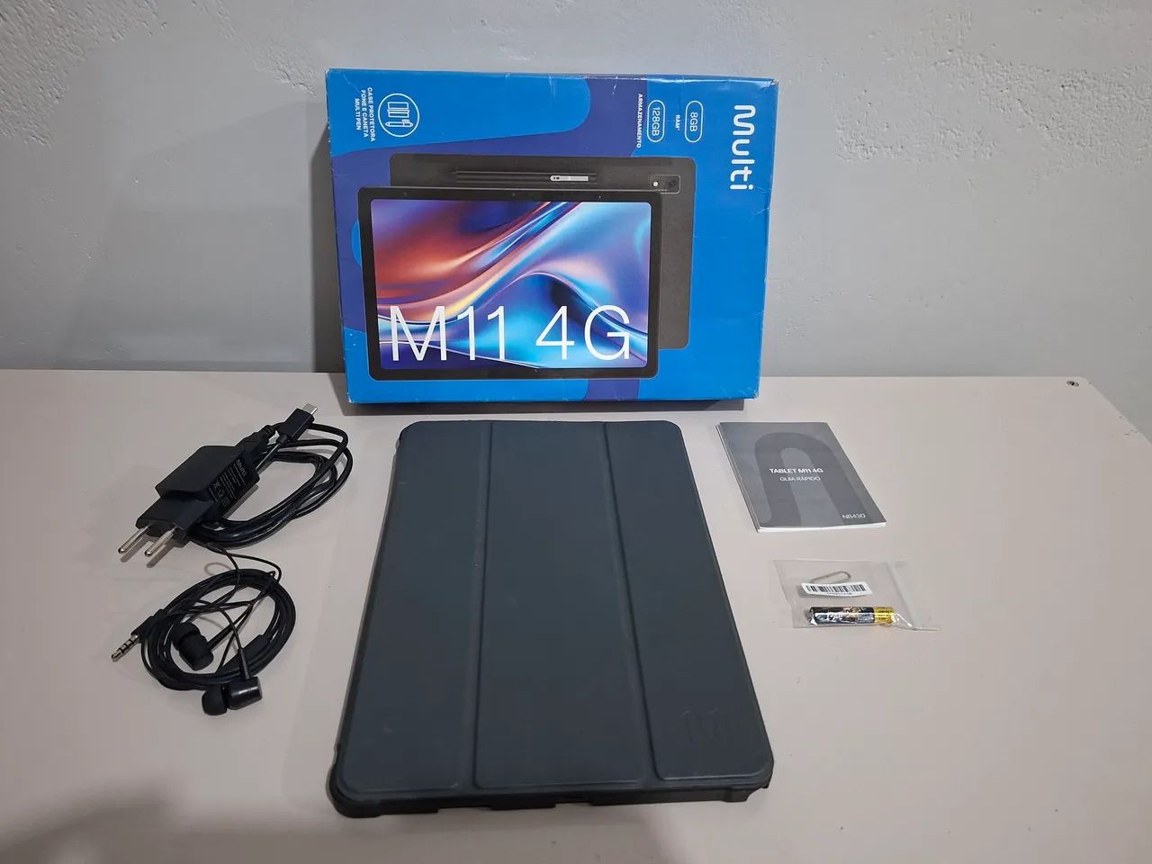 Tablet M11 4G 128GB Com Caneta - Foto 3